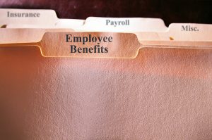A folder represents who gets benefits in your business.